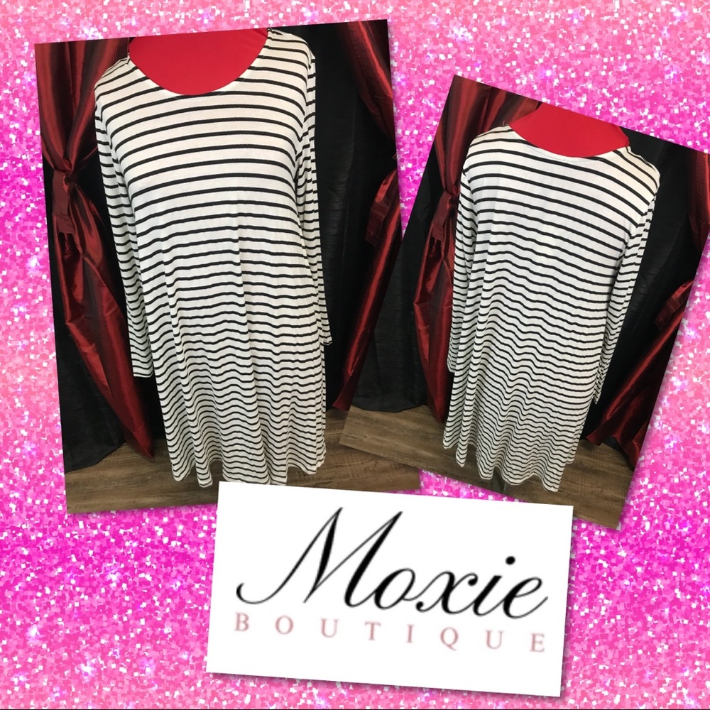 Long Sleeve - Striped Tunic